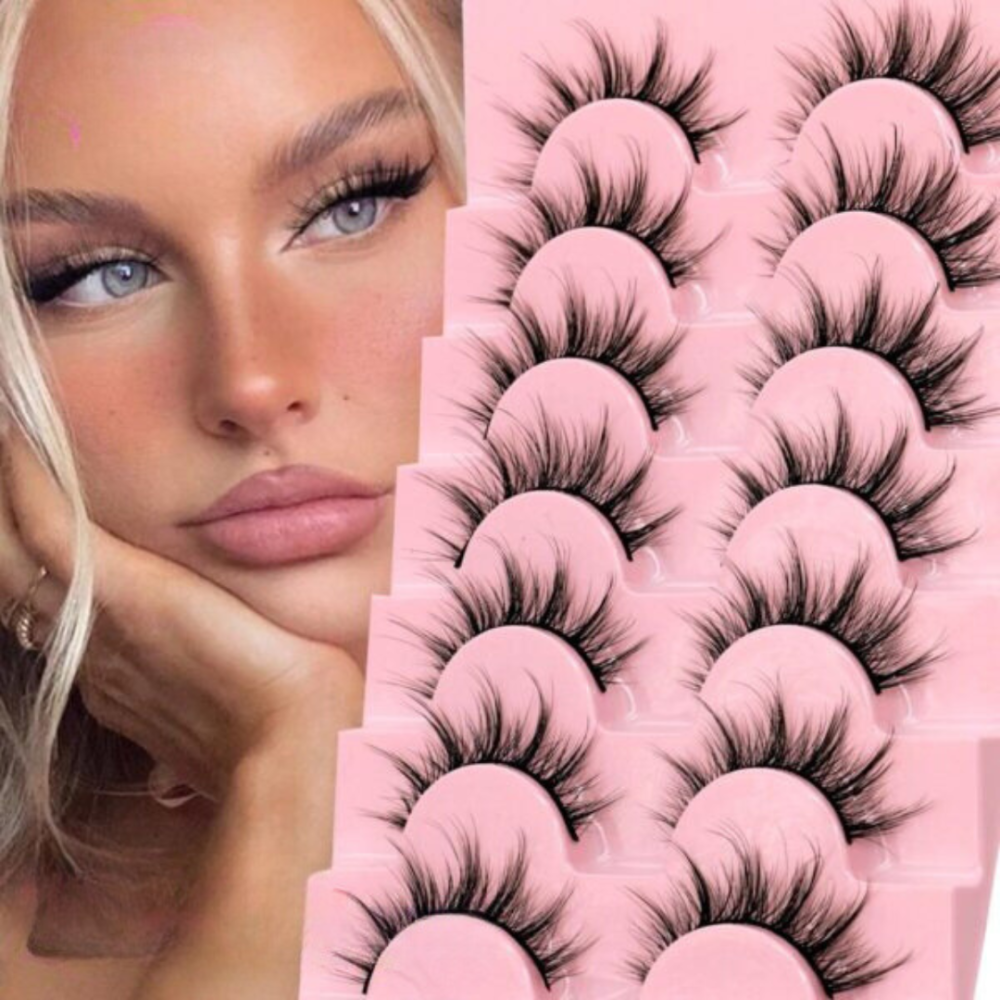 7pcs Natural Eyelashes Set